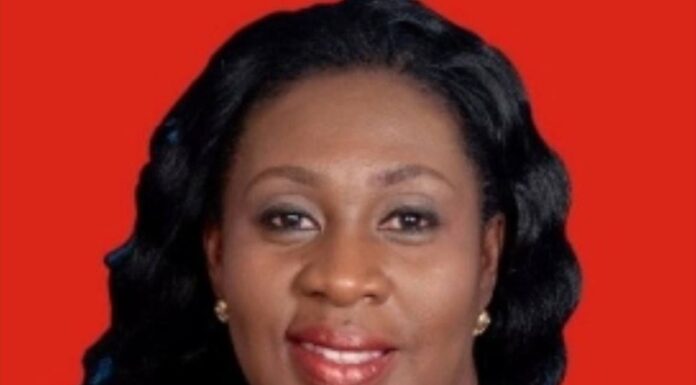 CEO of MASLOC, Sedina Tamakloe Attionu