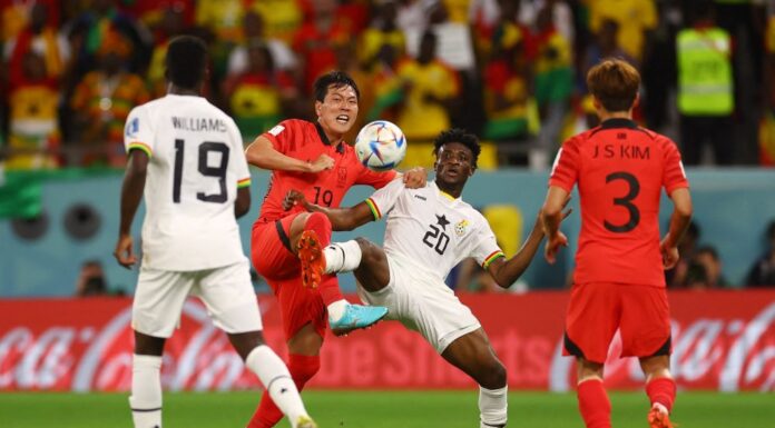 South Korea vs Ghana Live