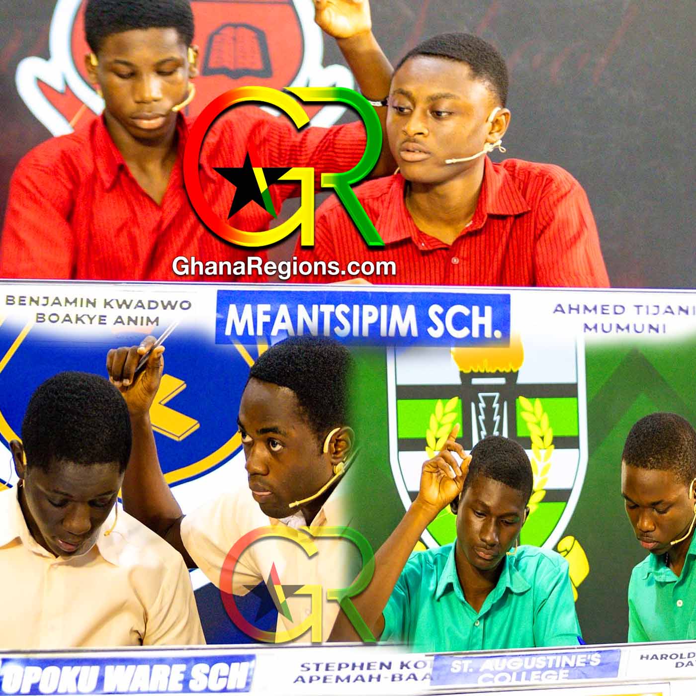 NSMQ 2025 Finals, Mfantsipim School, Opoku Ware School, St Augustine College