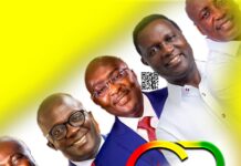 Kennedy Ohene Agyapong, Dr Bryan Acheampong, Dr Mahamudu Bawumia, Dr Yaw Osei Adutwum, Kwabena Agyepong