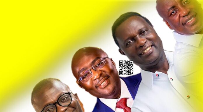 Kennedy Ohene Agyapong, Dr Bryan Acheampong, Dr Mahamudu Bawumia, Dr Yaw Osei Adutwum, Kwabena Agyepong