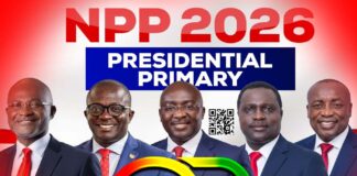 Kennedy Agyapong, Dr Bryan Acheampong, Dr Mahamudu Bawumia, Dr Yaw Osei Adutwum, Kwabena Agyepong