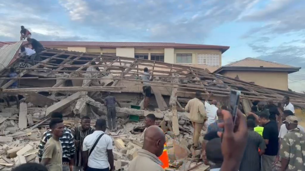 Accra Newtown, Experimental school Building Collapse, Ayawaso Central MP