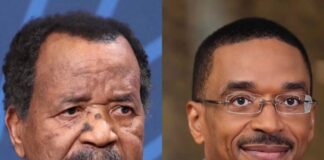 President Paul Biya, Franck Emmanuel Biya, Vice President of Cameroon