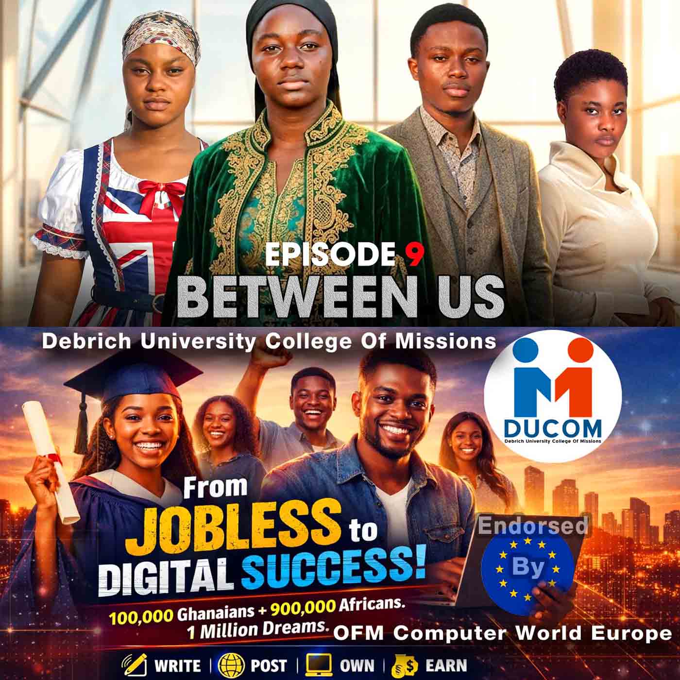 Debrich University College of Missions, DUCOM, Between Us Episode 9