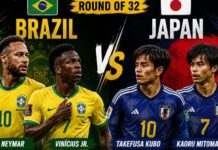 Brazil vs Japan (2-1), FIFA World Cup 2026 Knockout Stage