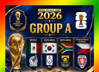 2026 FIFA World Cup Group A, Mexico, South Africa, South Korea,Czechia