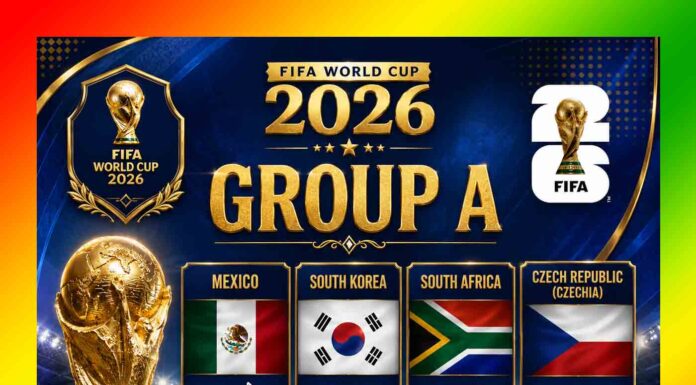 2026 FIFA World Cup Group A: Teams, Matches, Schedule, Stadium, Venues, Standings, Time Table, Scores, Fixtures, Kick-off Times And Group A Results 2026 FIFA World Cup Group A, Mexico, South Africa, South Korea,Czechia