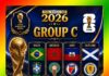 2026 FIFA World Cup Group C, Brazil, Morocco, Haiti, Scotland