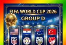 2026 FIFA World Cup Group D, United States, Paraguay, Australia, Türkiye