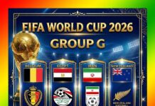 2026 FIFA World Cup Group G, Belgium, Egypt, Iran, New Zealand