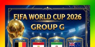 2026 FIFA World Cup Group G, Belgium, Egypt, Iran, New Zealand