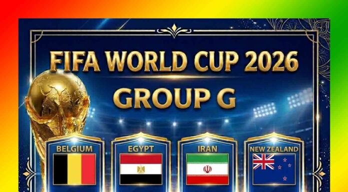 2026 FIFA World Cup Group G, Belgium, Egypt, Iran, New Zealand