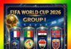 2026 FIFA World Cup Group I, France, Senegal, Norway, Iraq