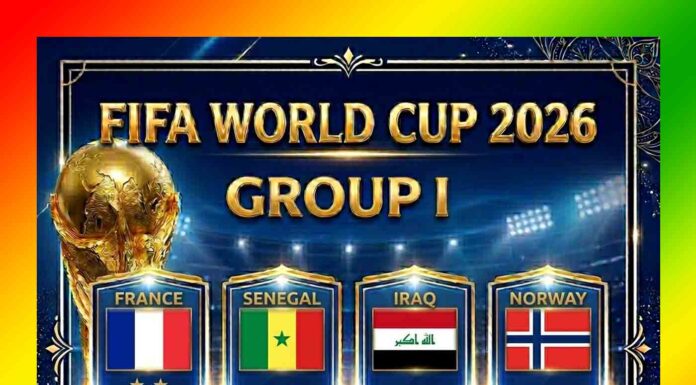 2026 FIFA World Cup Group I, France, Senegal, Norway, Iraq