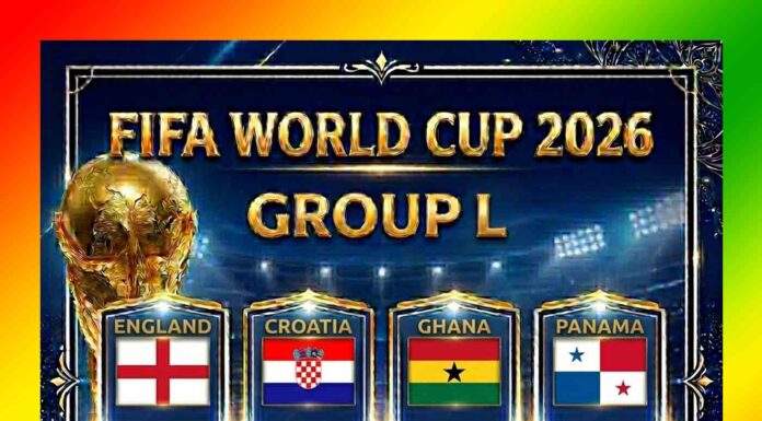2026 FIFA World Cup Group L: Teams, Matches, Schedule, Stadium, Venues, Standings, Time Table, Scores, Fixtures, Kick-off Times And Group L Results 2026 FIFA World Cup Group L, England, Croatia, Panama, Ghana