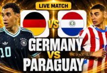 2026 FIFA World Cup, World Cup Round of 32, Germany vs Paraguay