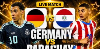 2026 FIFA World Cup, World Cup Round of 32, Germany vs Paraguay