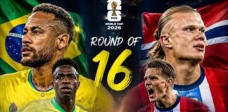 FIFA World Cup 2026 Round of 16, Brazil vs Norway 1-2