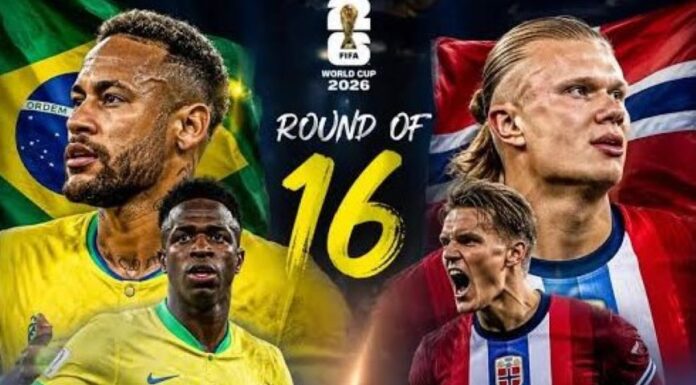 FIFA World Cup 2026 Round of 16, Brazil vs Norway 1-2