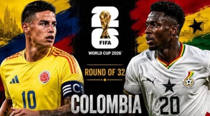 FIFA World Cup 2026, Colombia vs Ghana