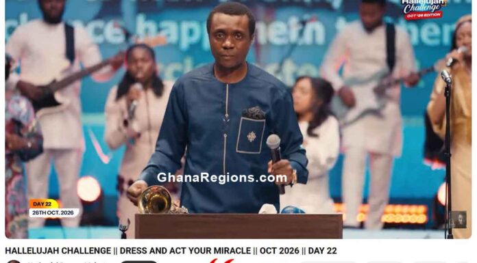 Pastor Nathaniel Bassey leads Hallelujah Challenge Day 22, Dress and Act Your Miracle